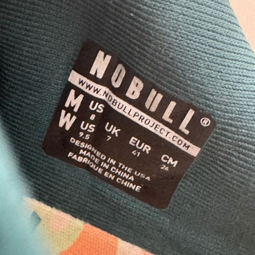 NOBULL‎ Teal SuperFabric Camo Sole Training Shoes Womens 9.5 CrossFit Trainers